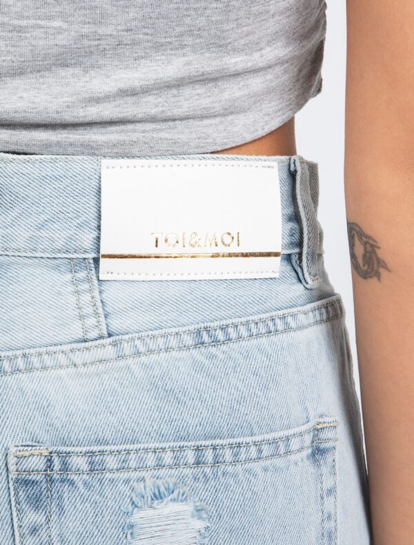 Mom fit jean με φθορές - Image 3