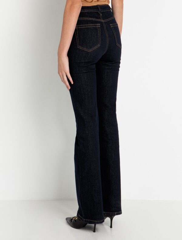 Mid rise bootcut τζην - Image 3