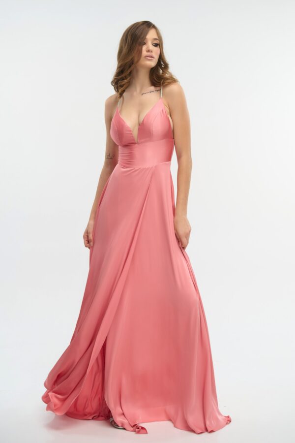 Φόρεμα maxi open-back - Image 4