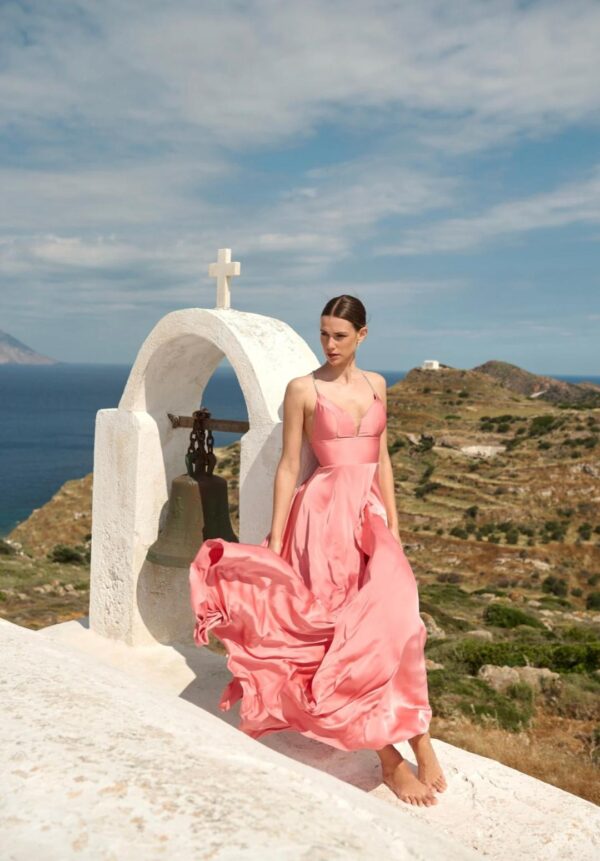 Φόρεμα maxi open-back - Image 11
