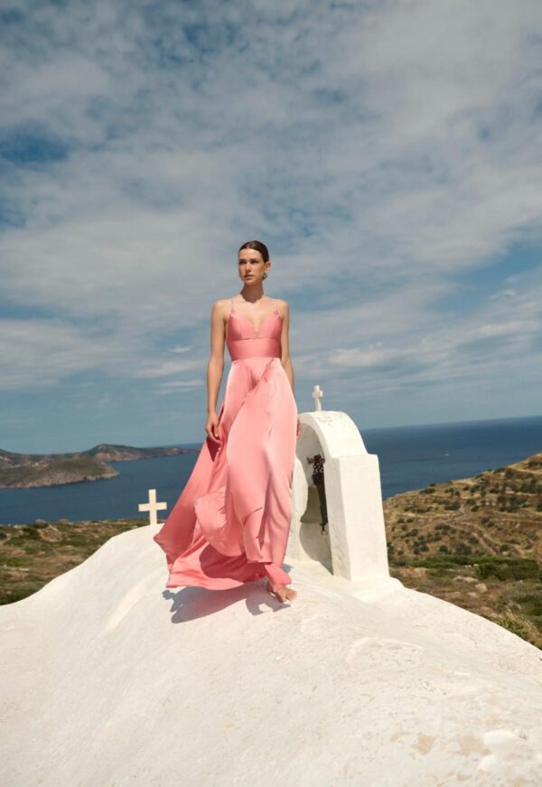 Φόρεμα maxi open-back - Image 8