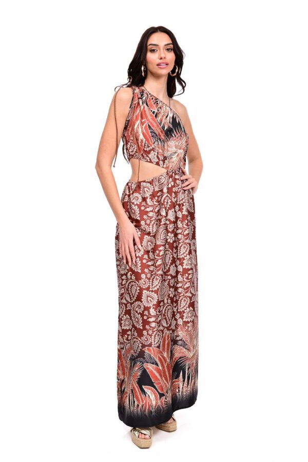 One shoulder φόρεμα με cut out - Image 3