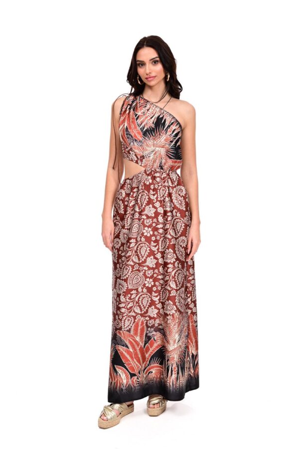 One shoulder φόρεμα με cut out - Image 2