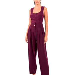 Tailored wide leg παντελόνα