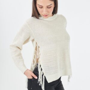 Πλεκτό με κρόσσια