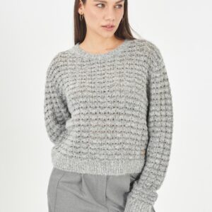 Διάτρητο πλεκτό με lurex