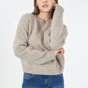 Πλεκτό με κρύσταλλα & χάντρες