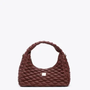 Τσάντα ώμου με τεχνική καπιτονέ