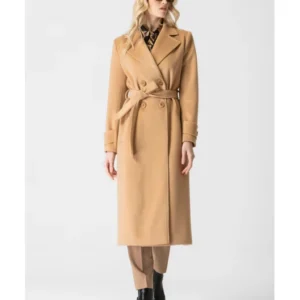 Παλτό diagonal cashmere touch