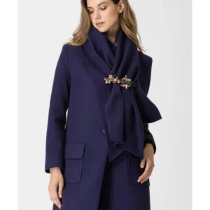 Παλτό vital με αποσπώμενο φουλάρι