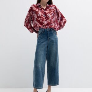 Barrel τζιν crop