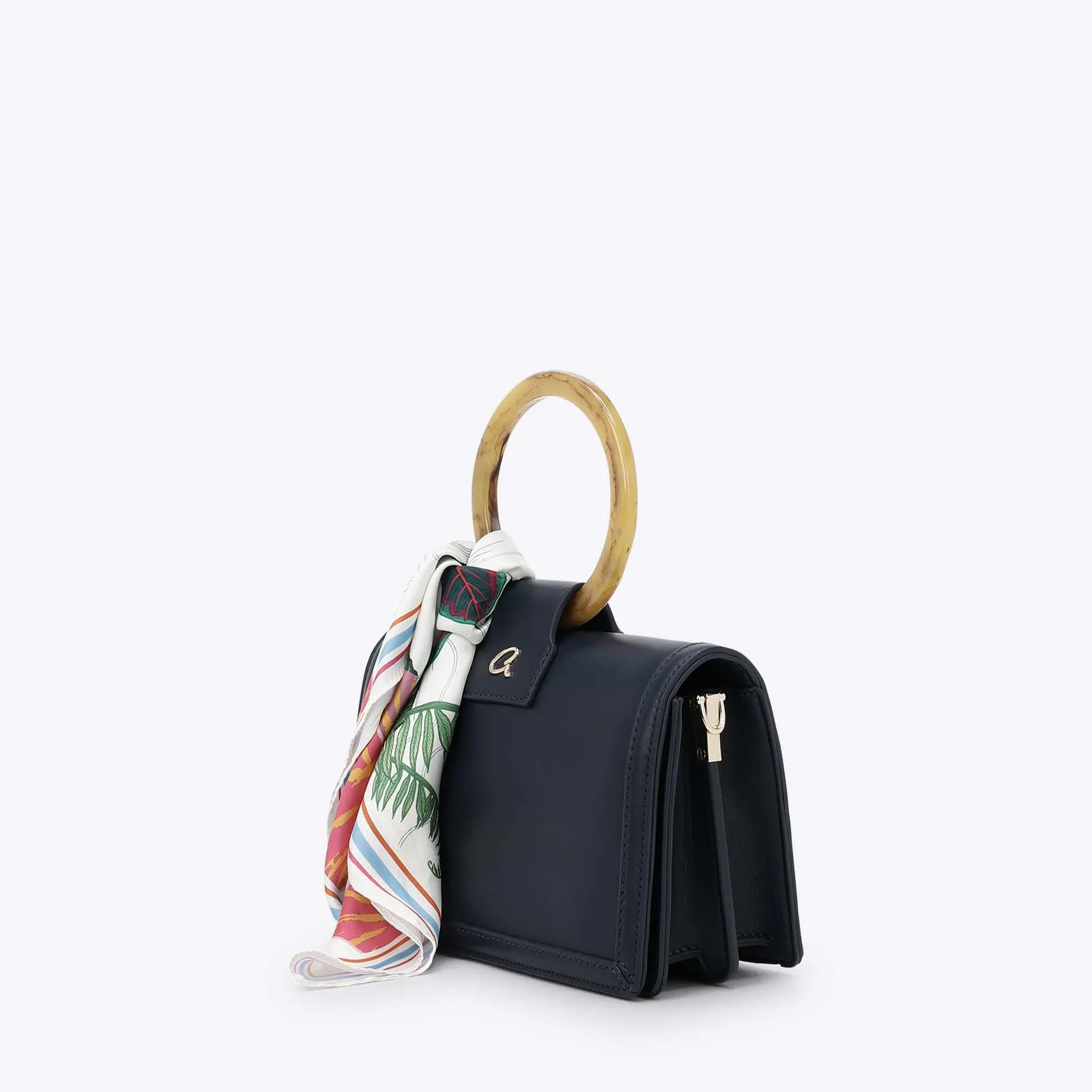 Τσαντάκι χιαστί με στρογγυλή λαβή - Image 4