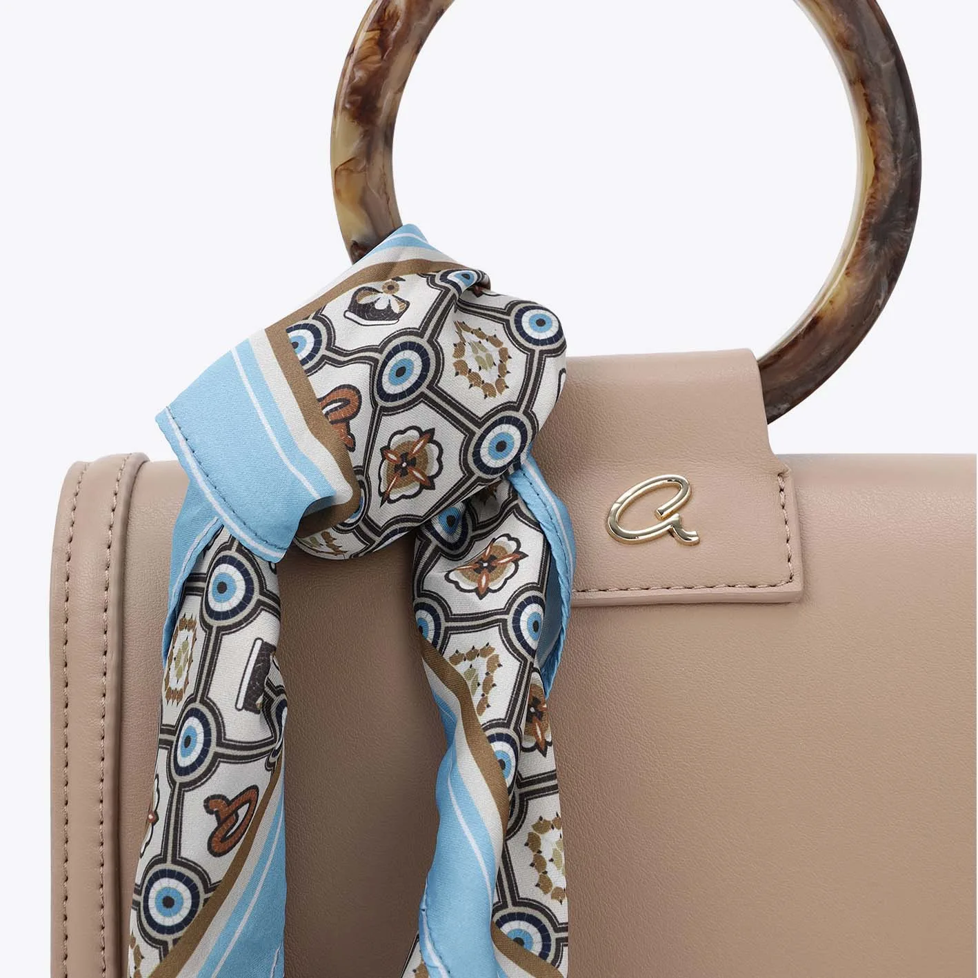 Τσαντάκι χιαστί με στρογγυλή λαβή - Image 7