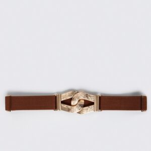 Ελαστική ζώνη με ανάγλυφη αγκράφα