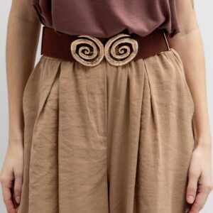 Ελαστική ζώνη με μεταλλικό σχέδιο