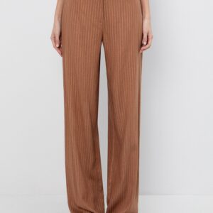 Wide leg παντελόνι ριγέ