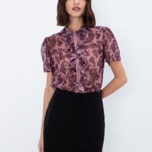 Μπλούζα με paisley print