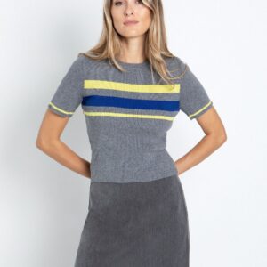 Rib top με ρίγα