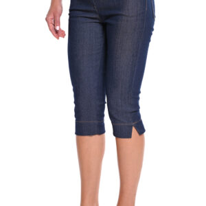 Denim capri παντελόνι