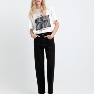 Mom's fit τζιν με strass